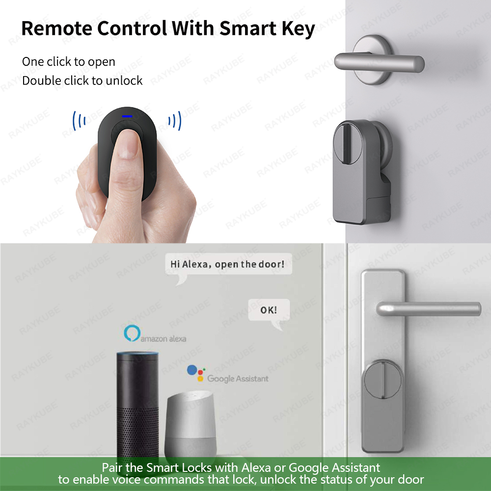 RAYKUBE A1 Pro Tuya BEL Smart  - огляд і ціна Glass Door Hinge