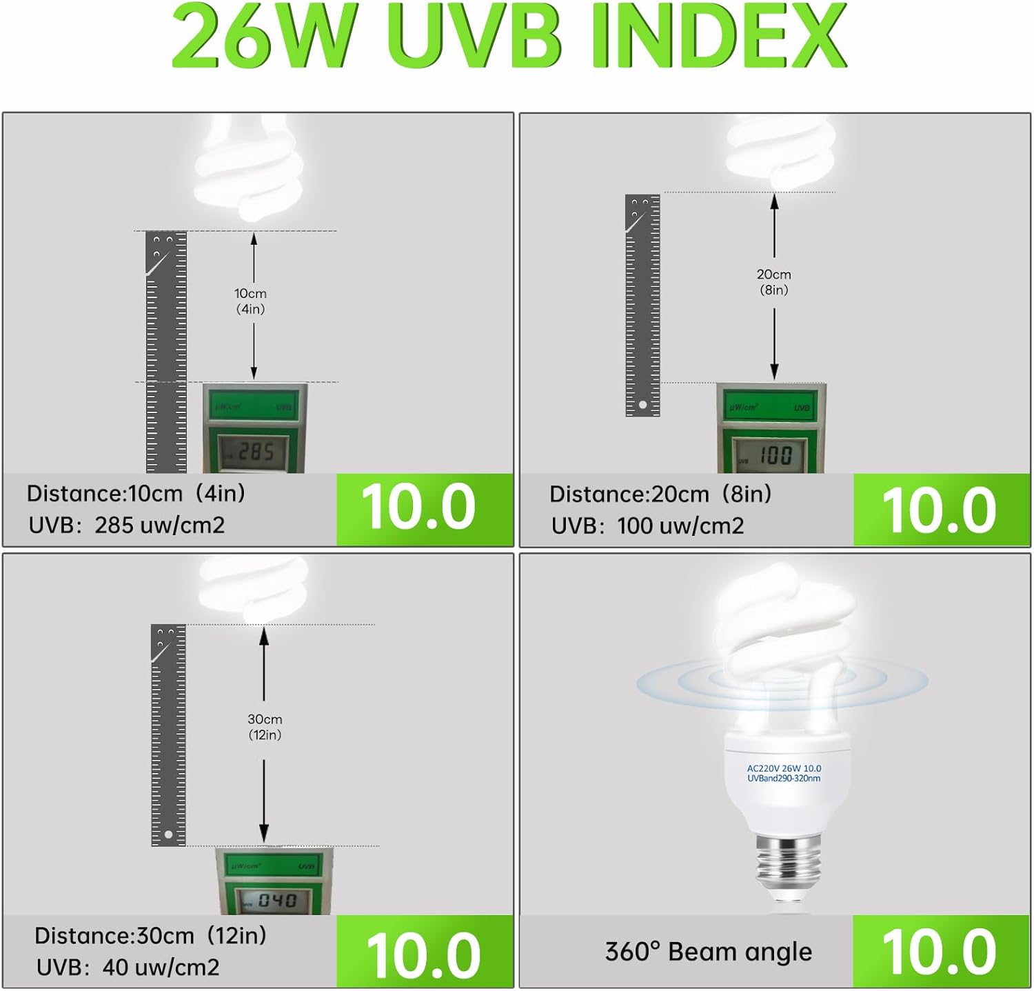 UVB 5.0 10.0 Reptile Heating L - огляд і ціна Calcium Powder Reptile