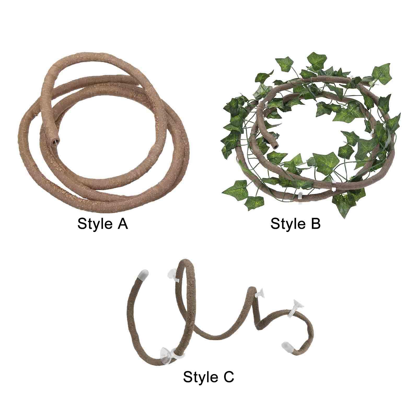 Reptile Vines Flexible for Cli - огляд і ціна Vine Climbing Plastic