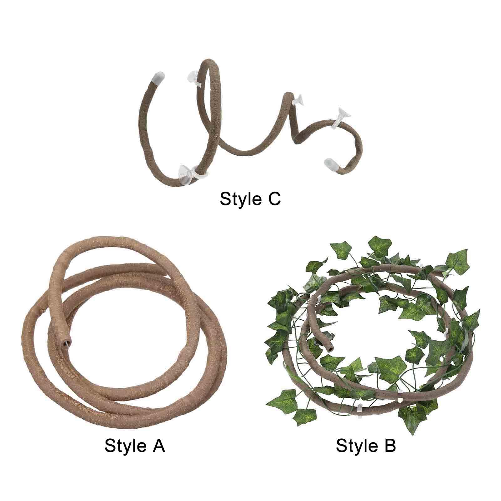 Reptile Vines Flexible for Cli - огляд і ціна Vine Climbing Plastic