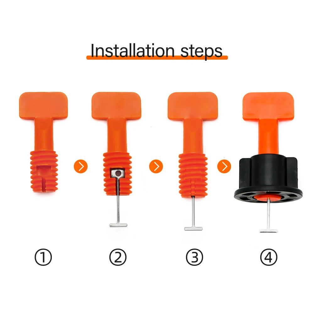 51Pcs Floor Tile Leveling Syst - огляд і ціна Ceramic Tile Floor