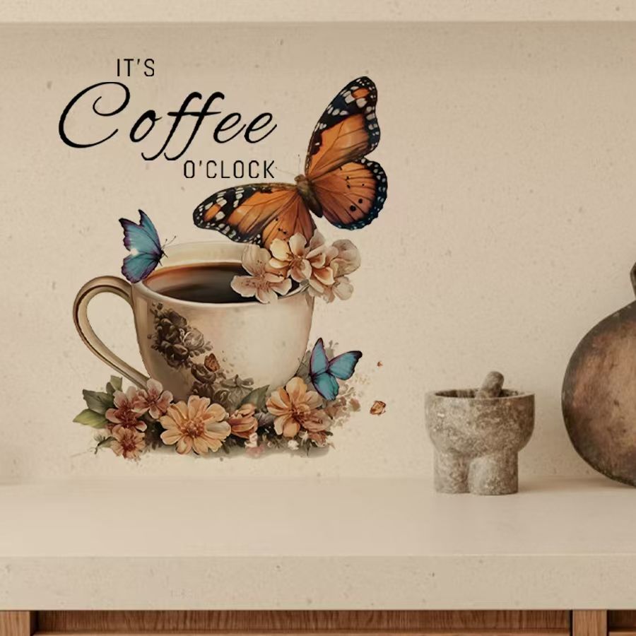 IT's Coffee O'Clock Creative P - огляд і ціна Pvc Panel Background
