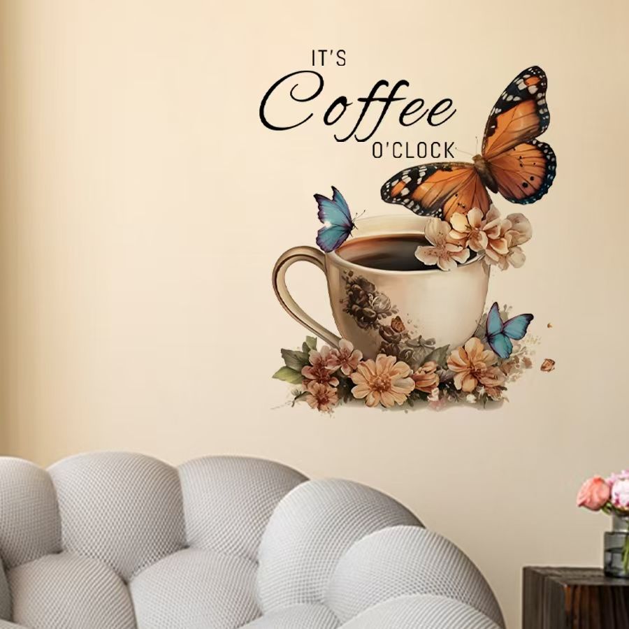 IT's Coffee O'Clock Creative P - огляд і ціна Pvc Panel Background