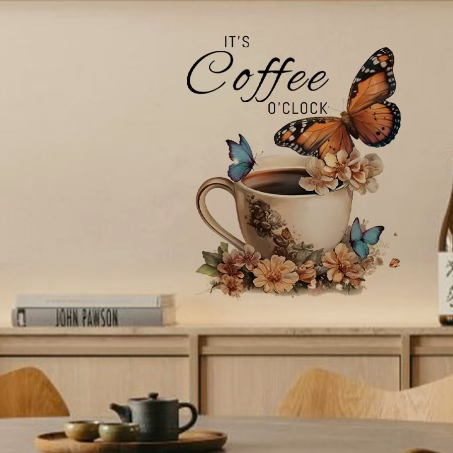 IT's Coffee O'Clock Creative P - огляд і ціна Pvc Panel Background