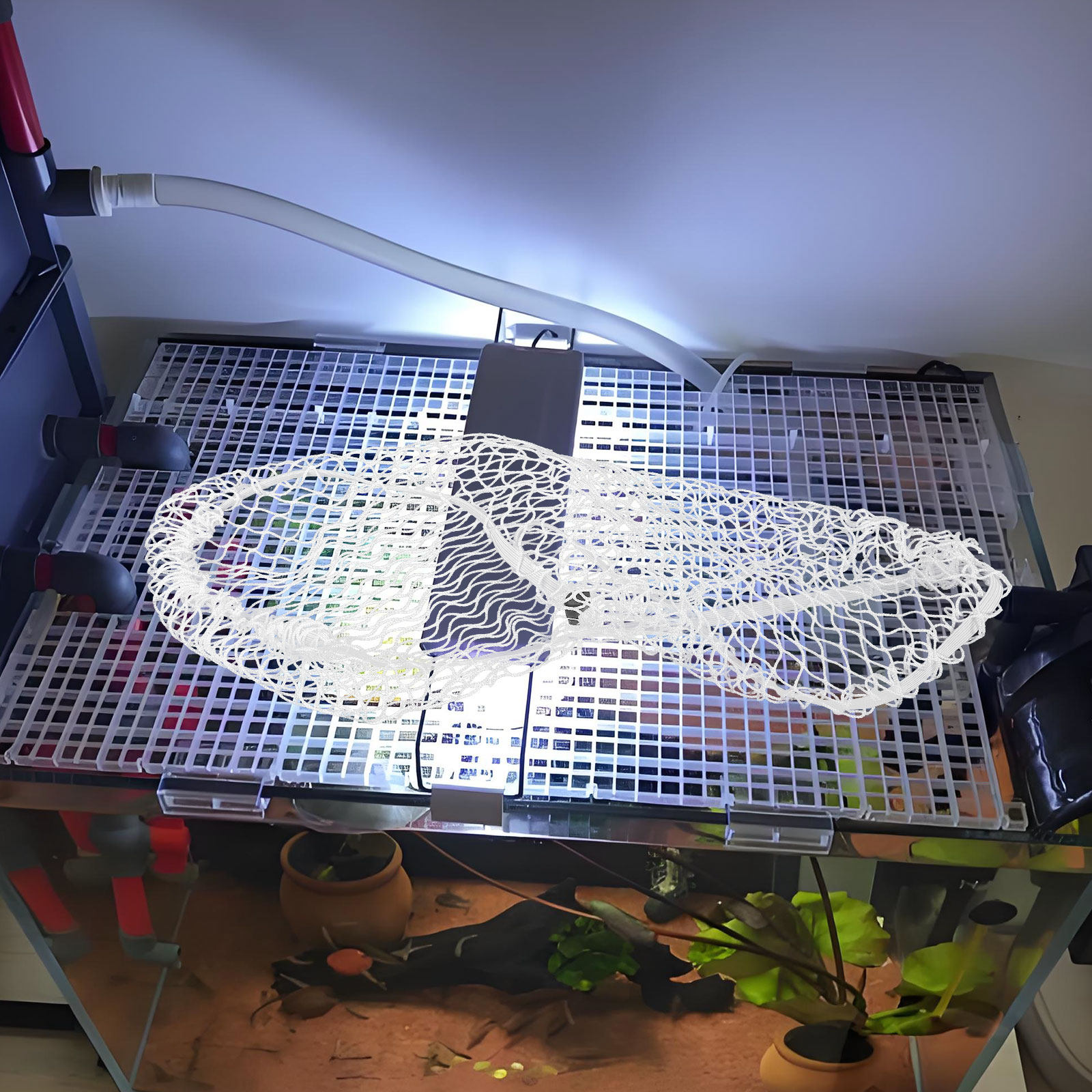 Aquarium Nylon Top Cover 40x20 - огляд і ціна Screen Top Mesh