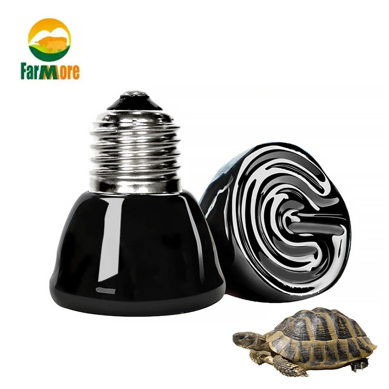 25/50/75/100W E27 Black Infrar - огляд і ціна Ceramic Heat Emitter