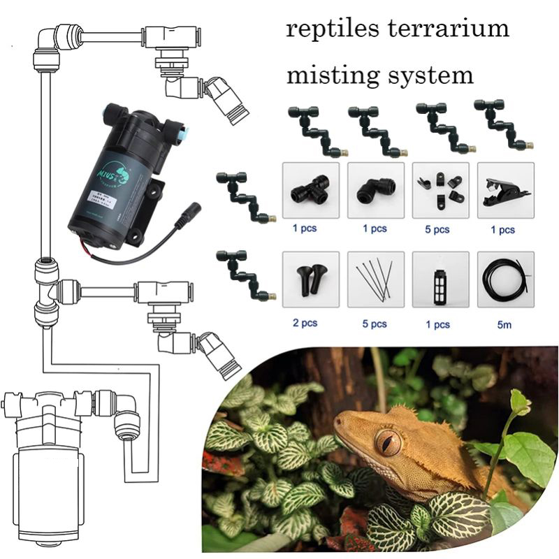 Reptile Mister Humidifier Mist - огляд і ціна Misting Nozzle Reptile