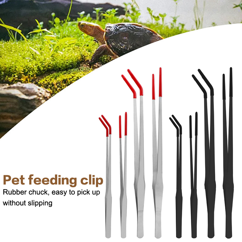 Stainless Steel Reptile Feedin - огляд і ціна Feeding Tong Stainless