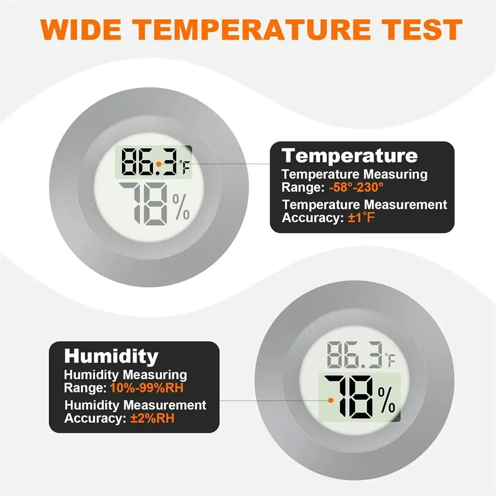 Mini Round Digital Thermometer - огляд і ціна Digital Hygrometer Probe