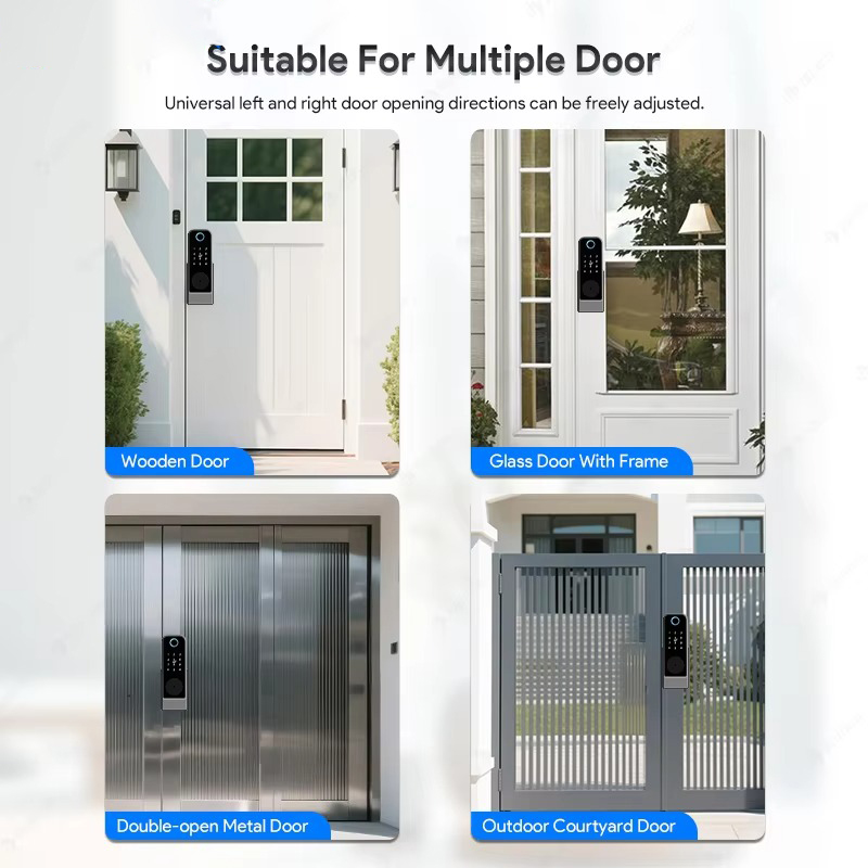 Waterproof Fingerprint Lock Tu - огляд і ціна Glass Door Hinge