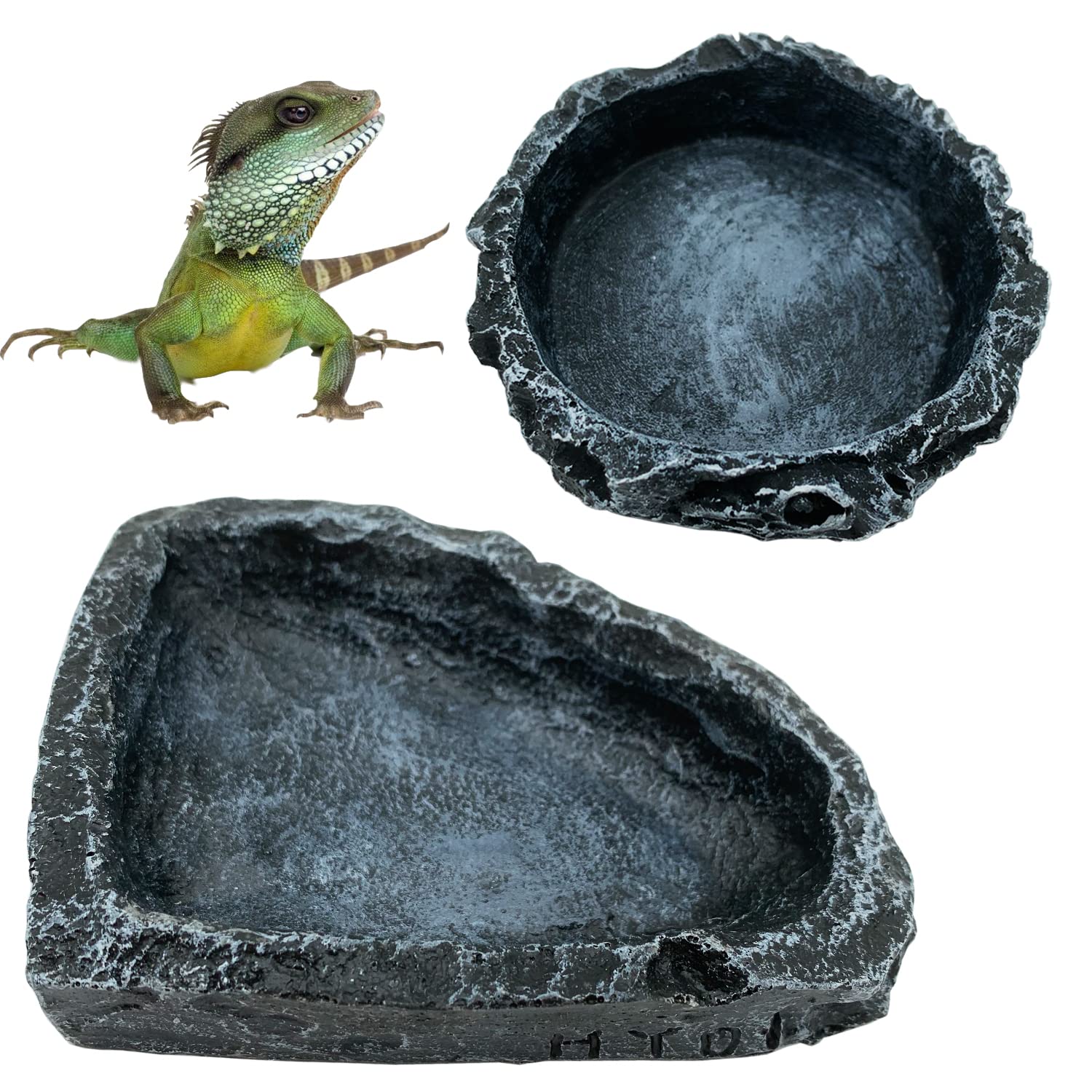 1/2 Pack Reptile Feeding Dish  - огляд і ціна Water Dish Reptile