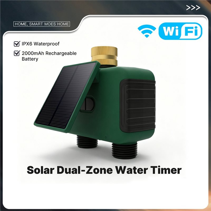 ABMR-Tuya Wifi Smart Solar Dua - огляд і ціна Timer Dual Outlet