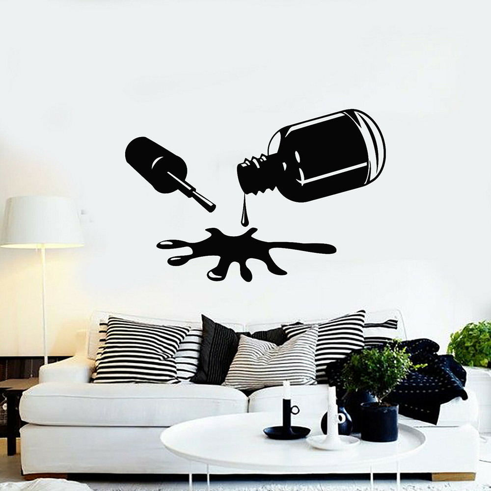 Nails Polish Wall Decals Bedro - огляд і ціна Pvc Panel Background