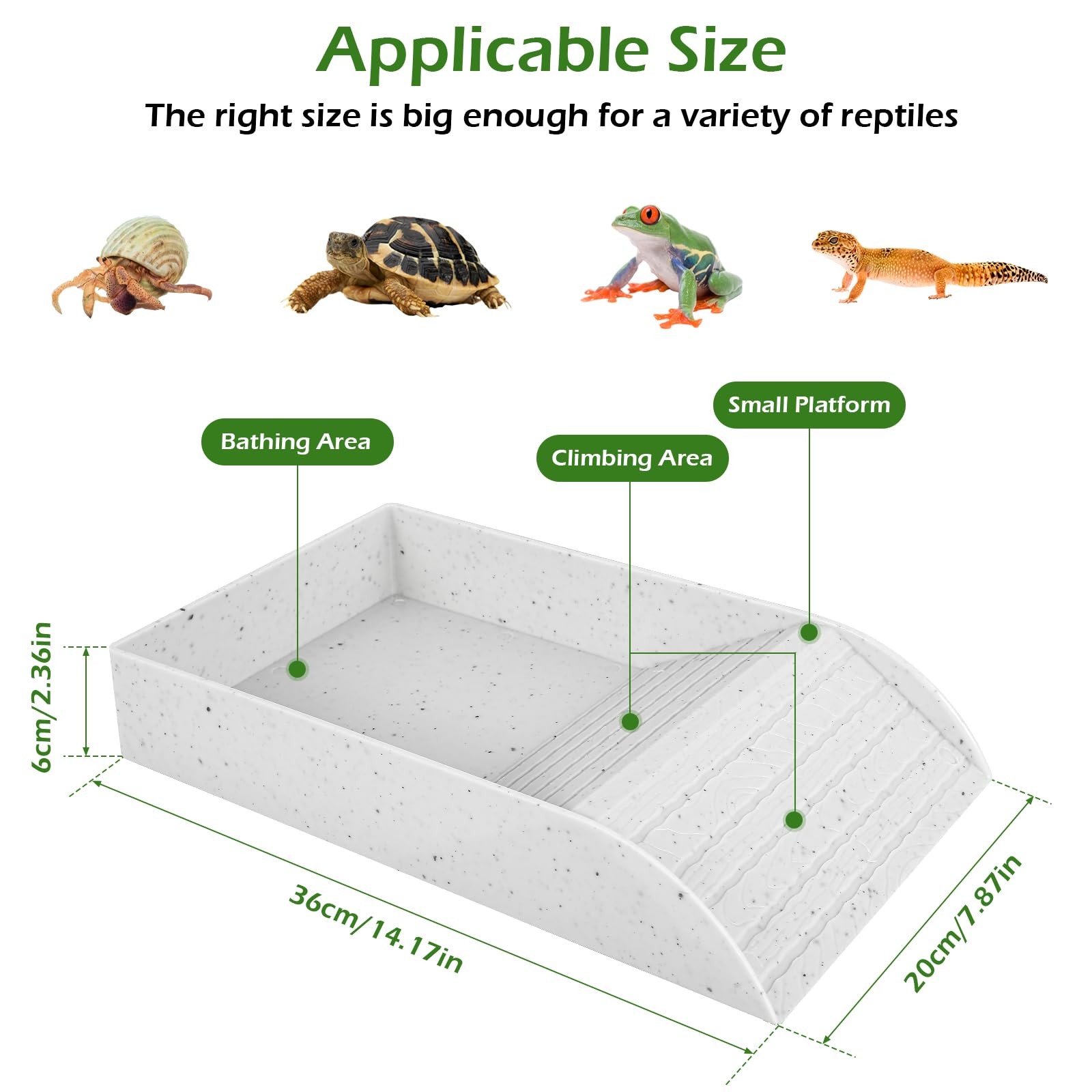 Anti Slip Tortoise Bath Dish T - огляд і ціна Water Dish Reptile