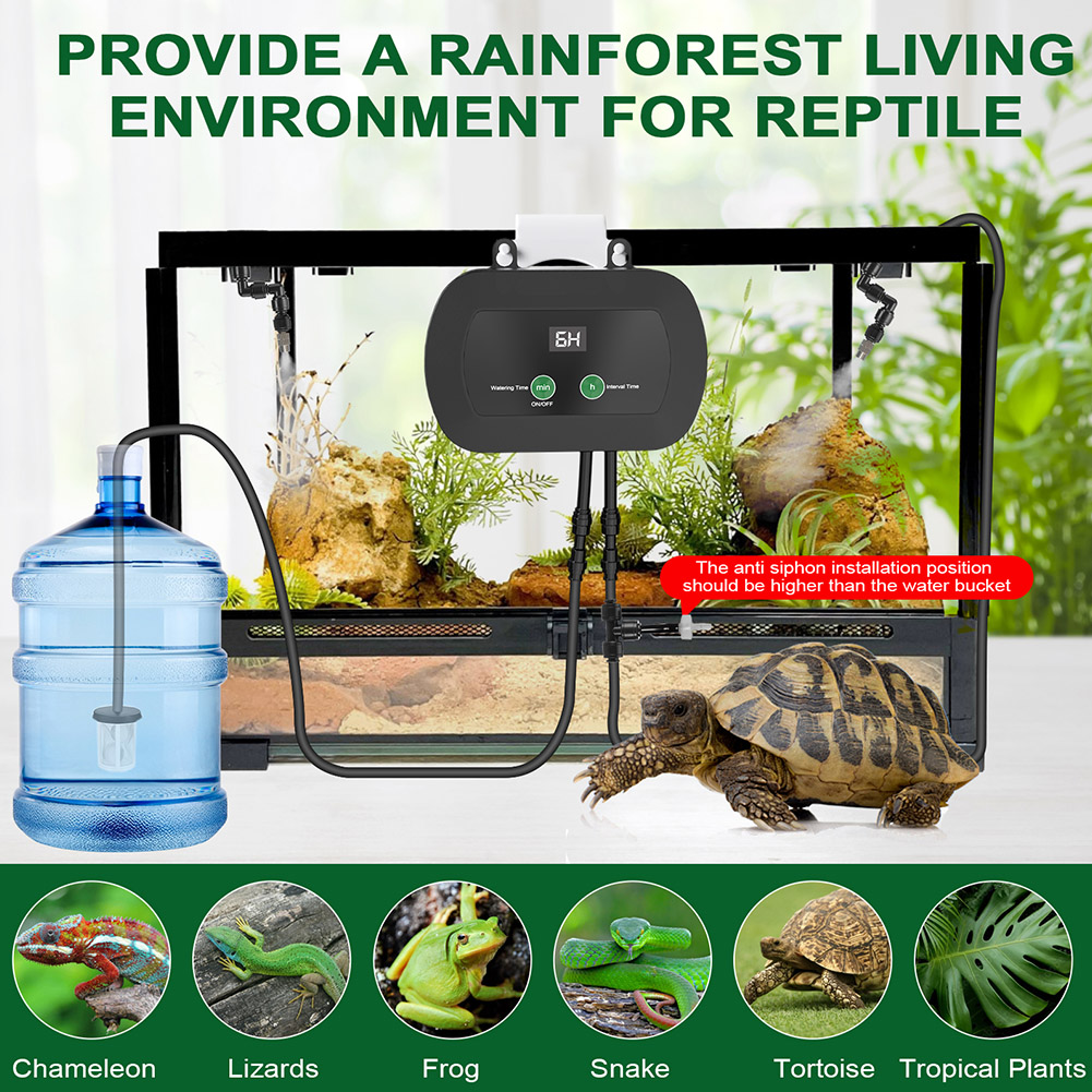 Automatic Reptile Mist Sprinkl - огляд і ціна Misting Nozzle Reptile