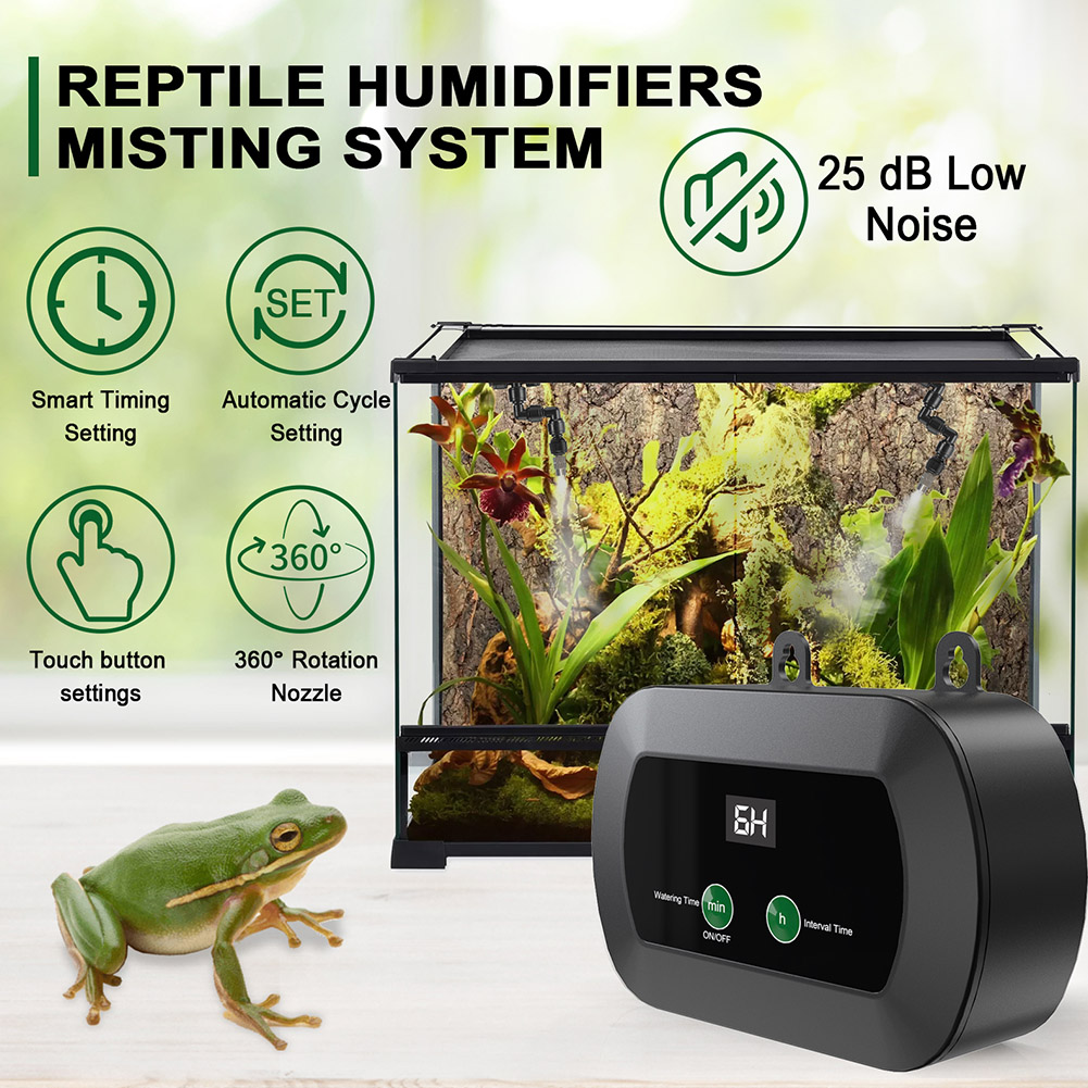 Automatic Reptile Mist Sprinkl - огляд і ціна Misting Nozzle Reptile