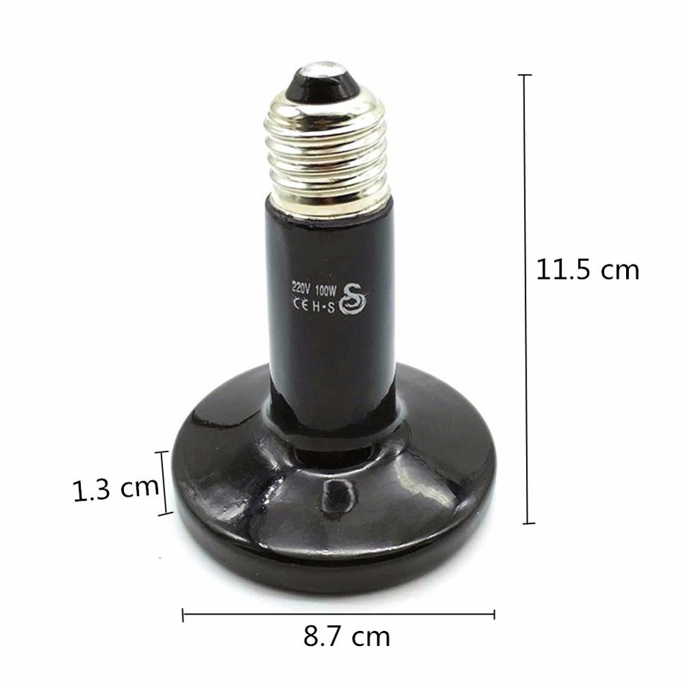 25W/50W/75W/100W/150W/200W  E2 - огляд і ціна Ceramic Heat Emitter