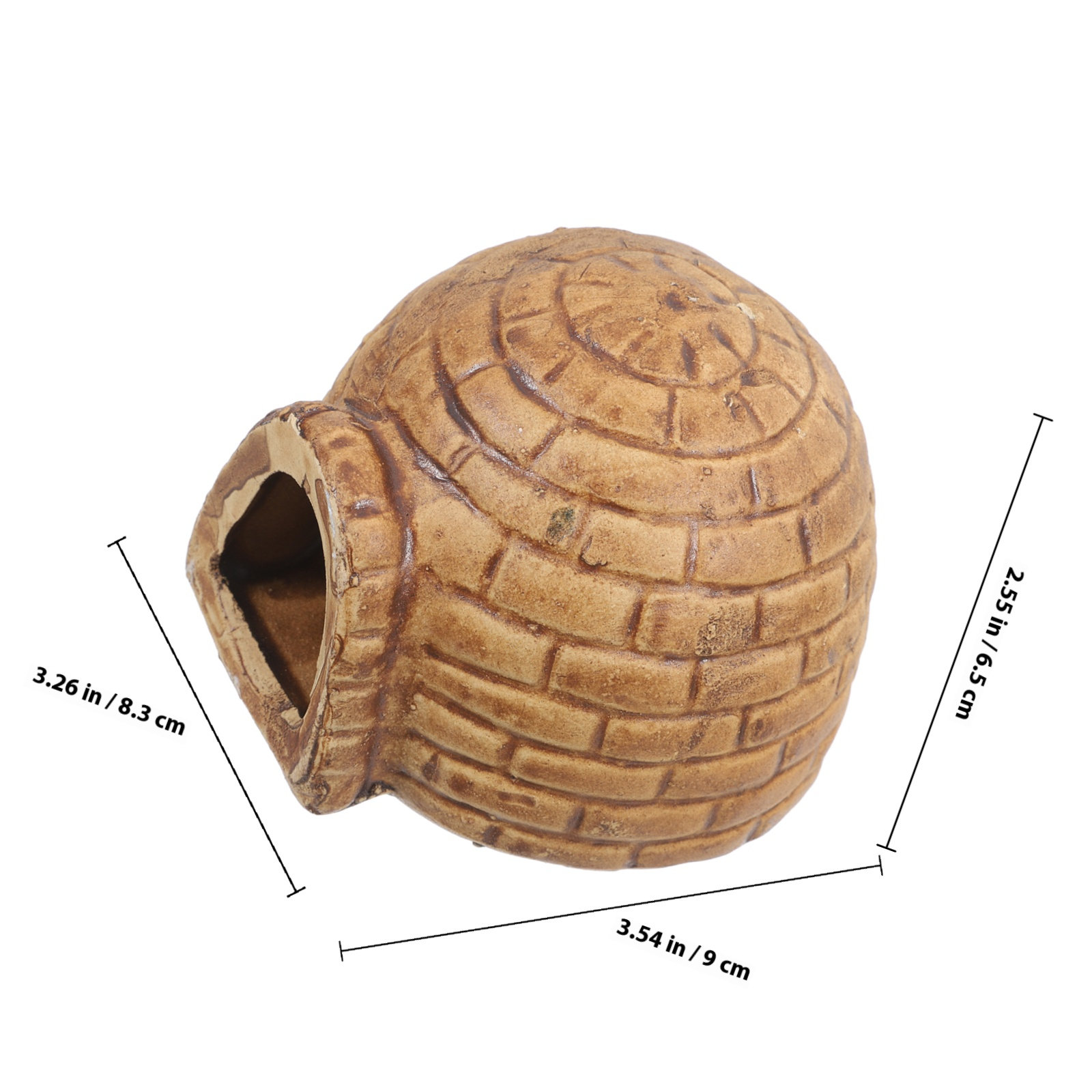 Aquarium Fish Shelter Ceramic  - огляд і ціна Hide Cave Ceramic