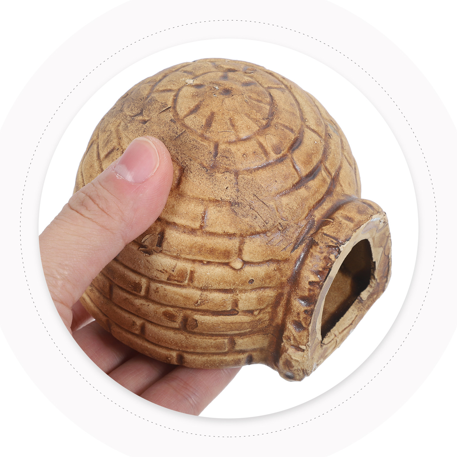 Aquarium Fish Shelter Ceramic  - огляд і ціна Hide Cave Ceramic