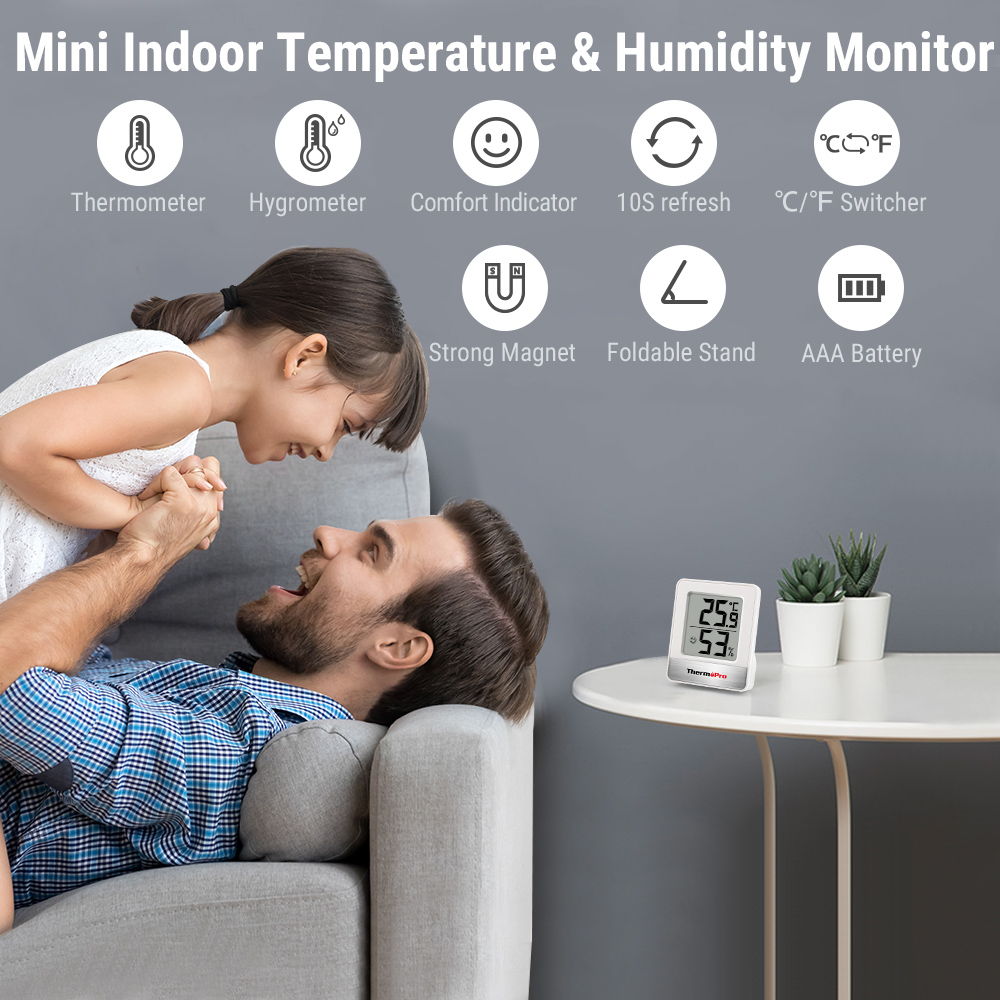 ThermoPro TP49 Mini Weather St - огляд і ціна Digital Hygrometer Probe
