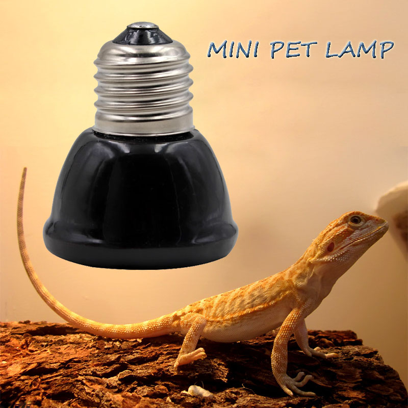 Black Mini Pet Heating lamp In - огляд і ціна Ceramic Heat Emitter