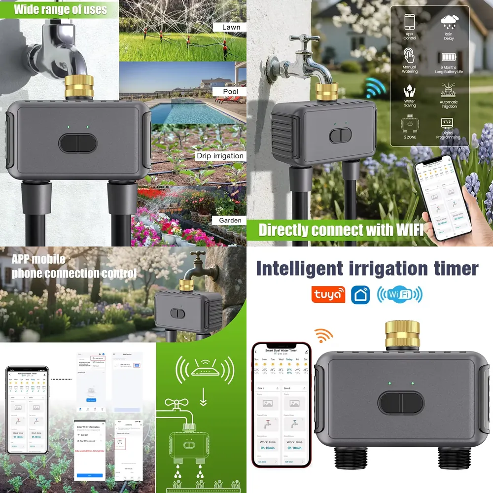 WAP01 WiFi APP Control Dual Ho - огляд і ціна Timer Dual Outlet