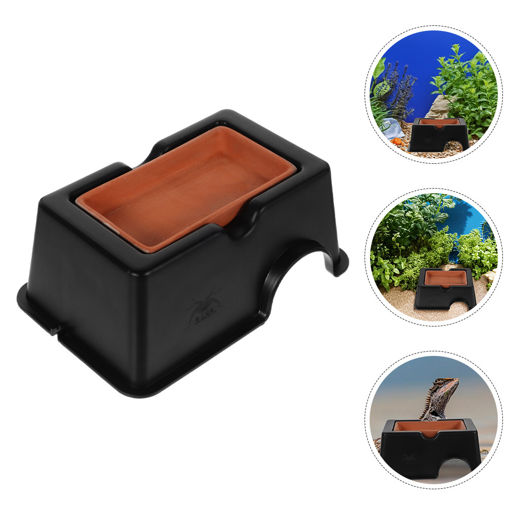2Pcs Humid Leopard Gecko Shelt - огляд і ціна Hide Cave Ceramic