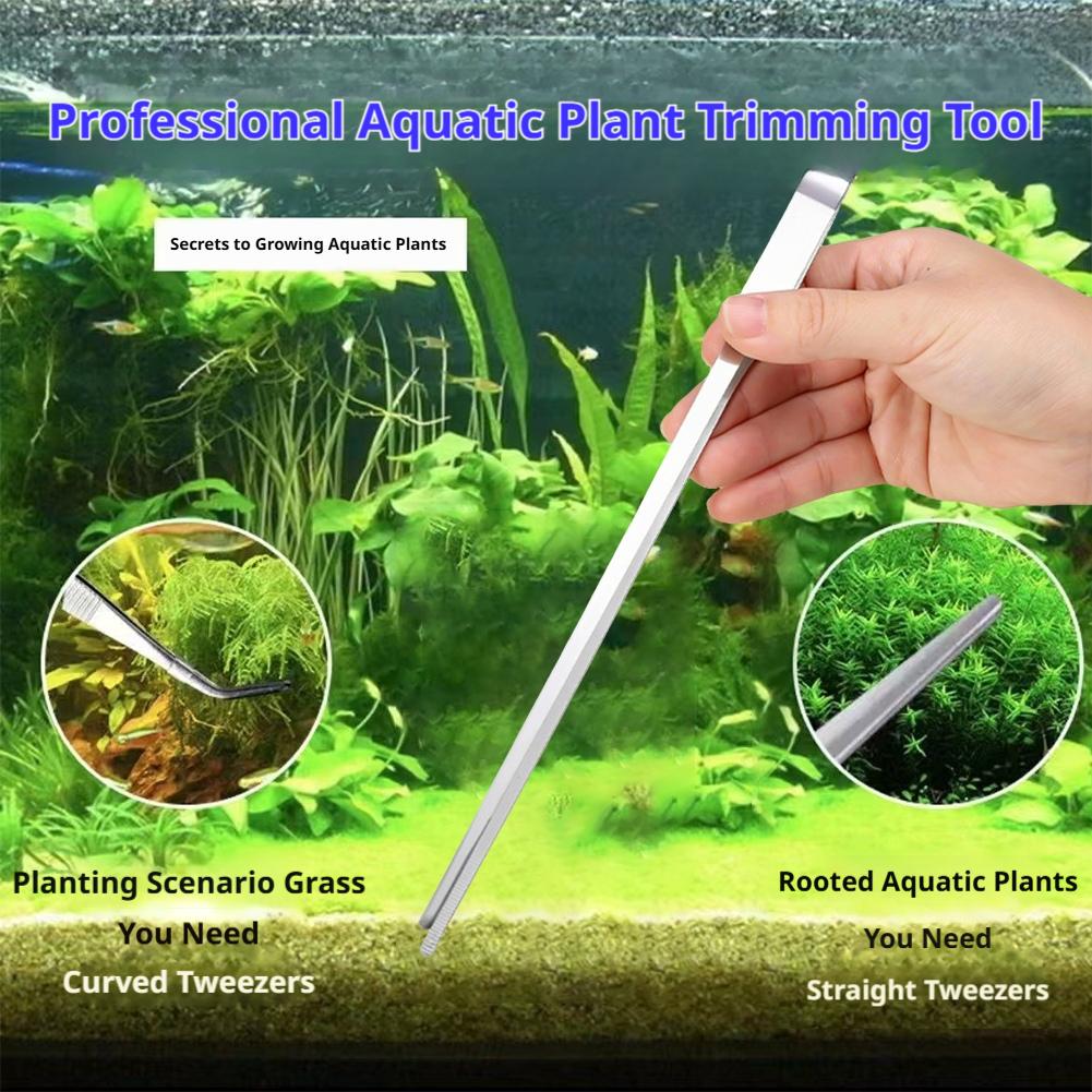 Stainless Steel Aquarium Tweez - огляд і ціна Feeding Tong Stainless