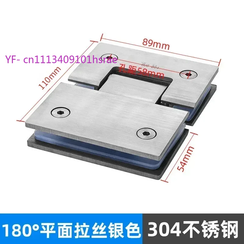 304 Stainless Steel Frameless  - огляд і ціна Glass Door Hinge