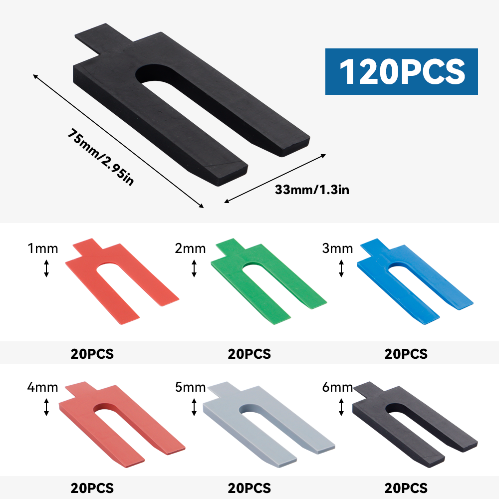 120PCS Reusable U-shape Cerami - огляд і ціна Ceramic Tile Floor
