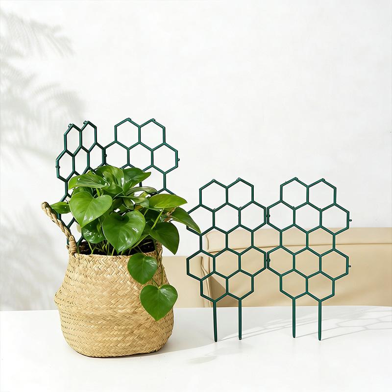 1/5Pcs Honeycomb Design Plant  - огляд і ціна Vine Climbing Plastic