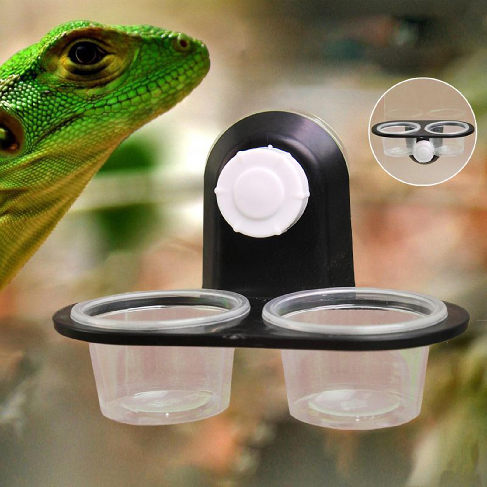 Gecko Feeder Ledge with Detach - огляд і ціна Water Dish Reptile