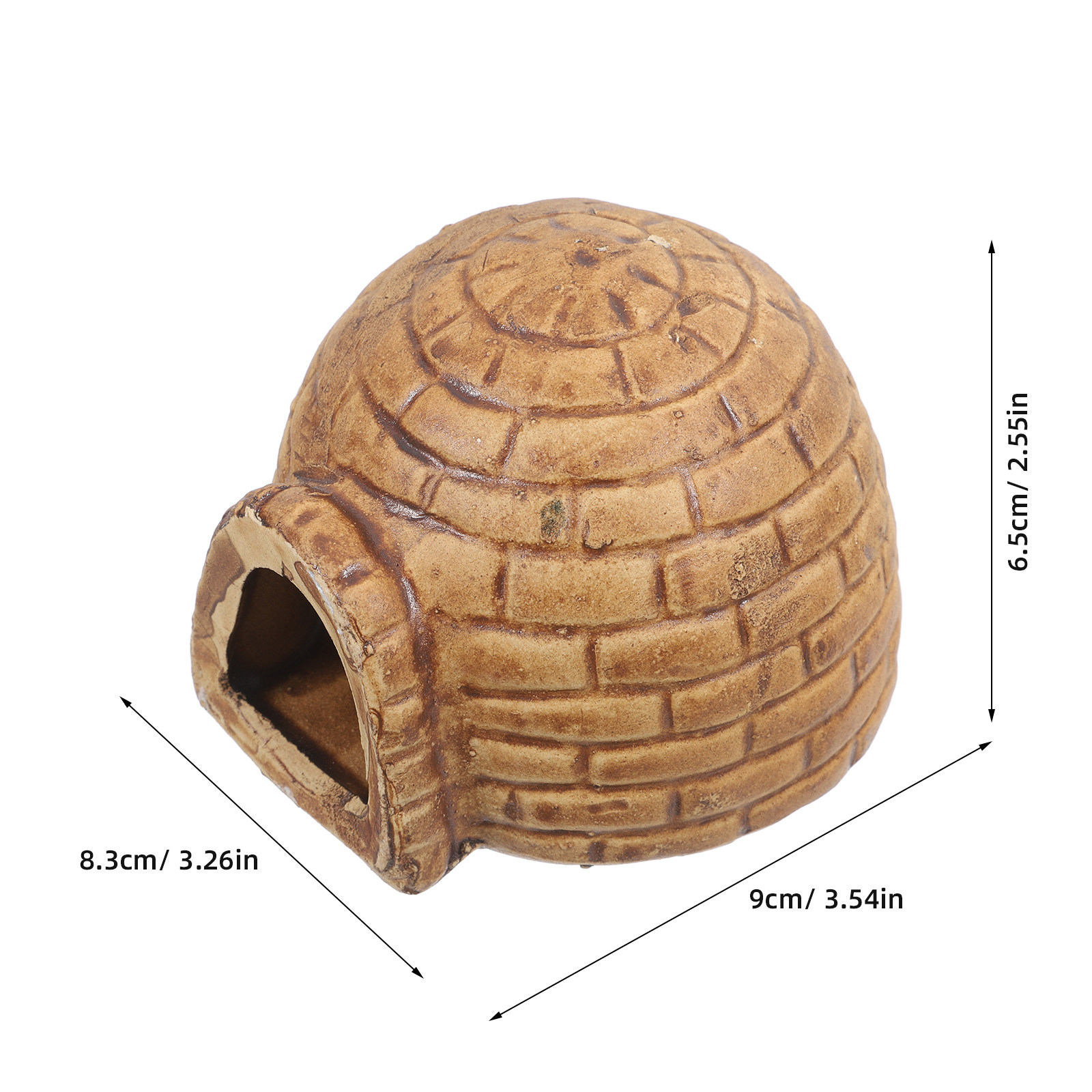 Ceramic Pleco Caves for Aquari - огляд і ціна Hide Cave Ceramic