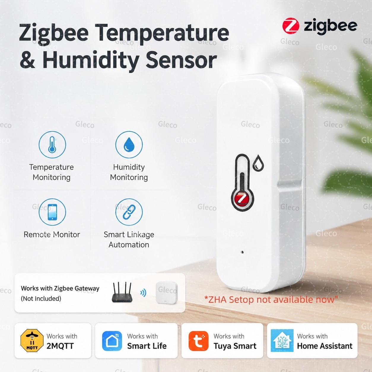 Tuya Zigbee 3.0 Mini Temperatu - огляд і ціна Digital Hygrometer Probe