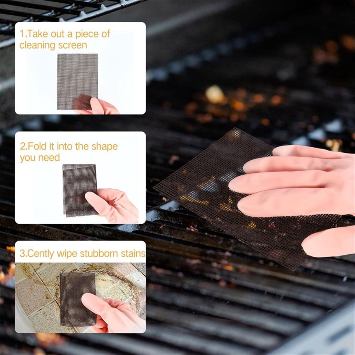 100 Pack Griddle 4x5.5'' Scree - огляд і ціна Screen Top Mesh