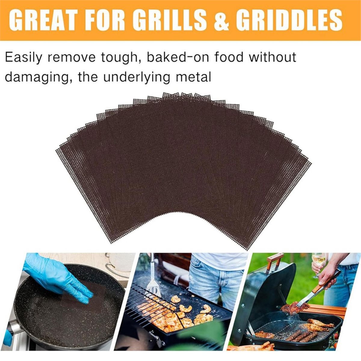 100 Pack Griddle 4x5.5'' Scree - огляд і ціна Screen Top Mesh