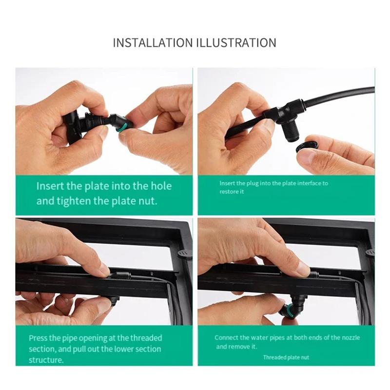 360° Adjustable Spray Nozzle S - огляд і ціна Misting Nozzle Reptile