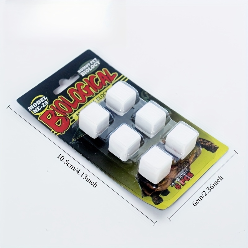 6 Pcs Fish Tank Calcium Block  - огляд і ціна Calcium Powder Reptile