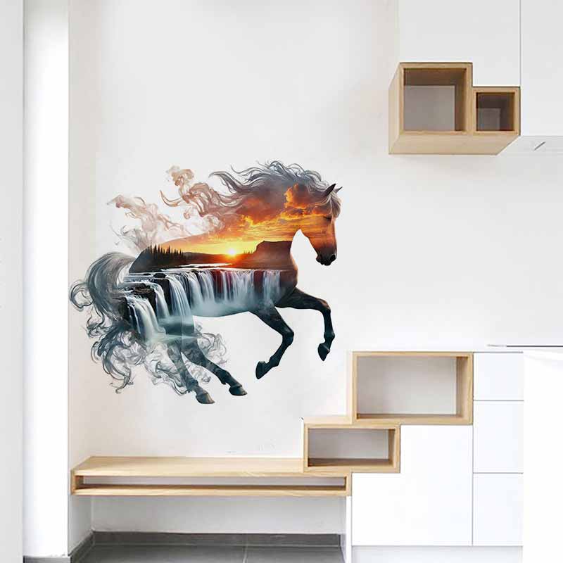 Majestic Horse Nature Stickers - огляд і ціна Pvc Panel Background