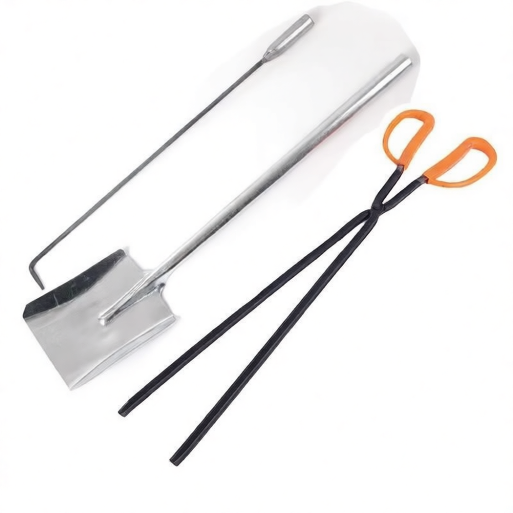 Fireplace Cleaning Kit Stainle - огляд і ціна Feeding Tong Stainless
