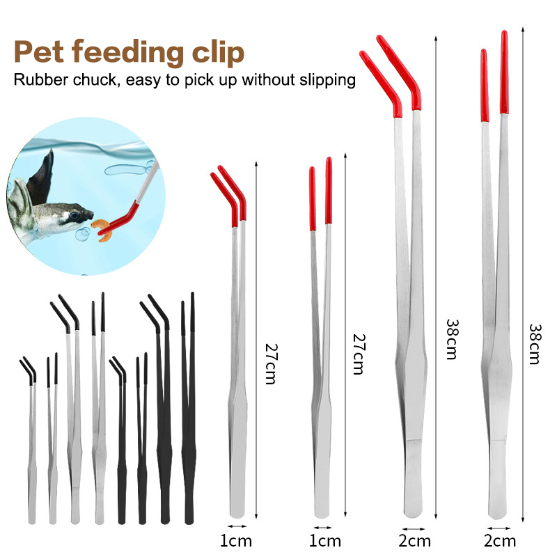 Stainless Steel Reptile Feedin - огляд і ціна Feeding Tong Stainless