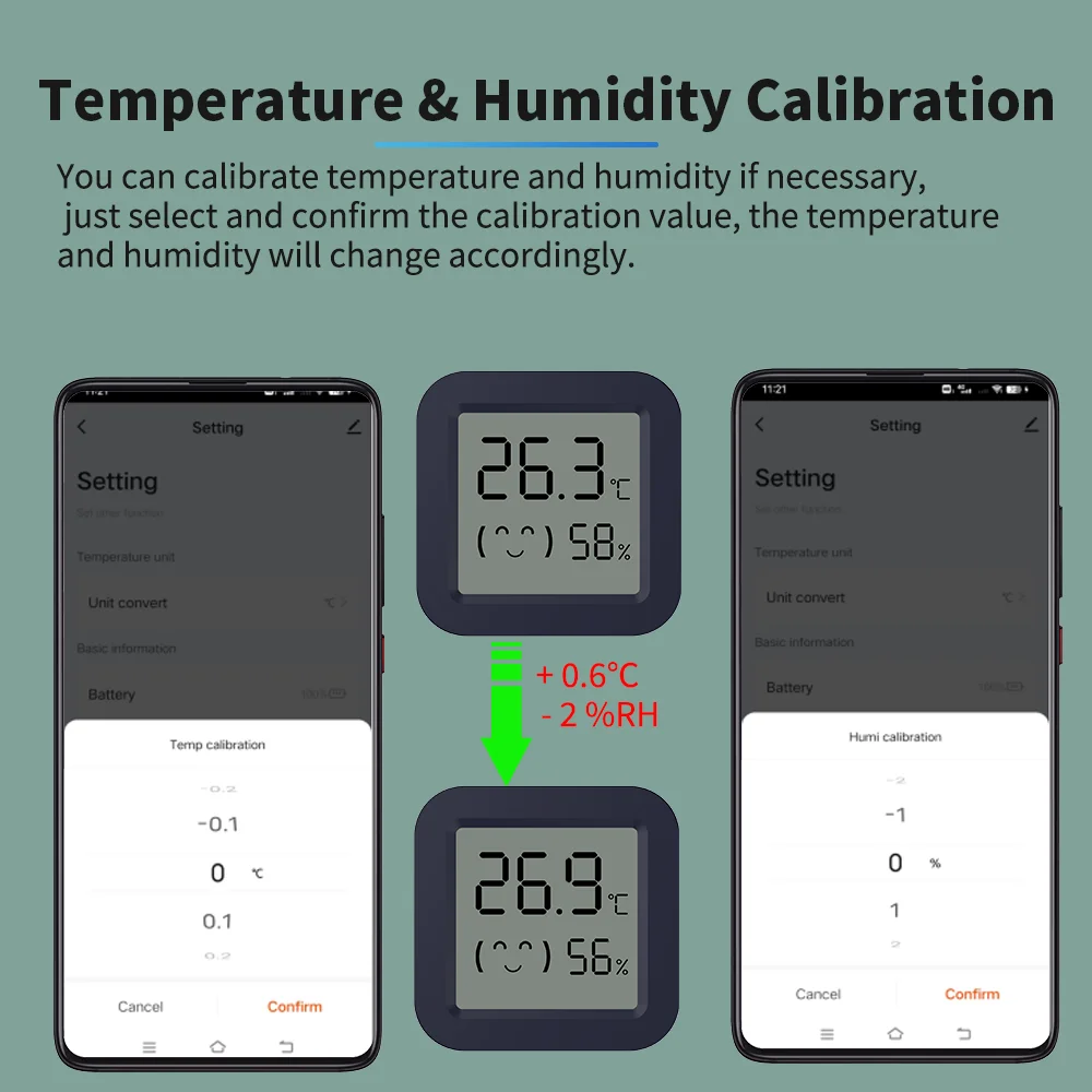 BT Temperature Humidity Sensor - огляд і ціна Digital Hygrometer Probe