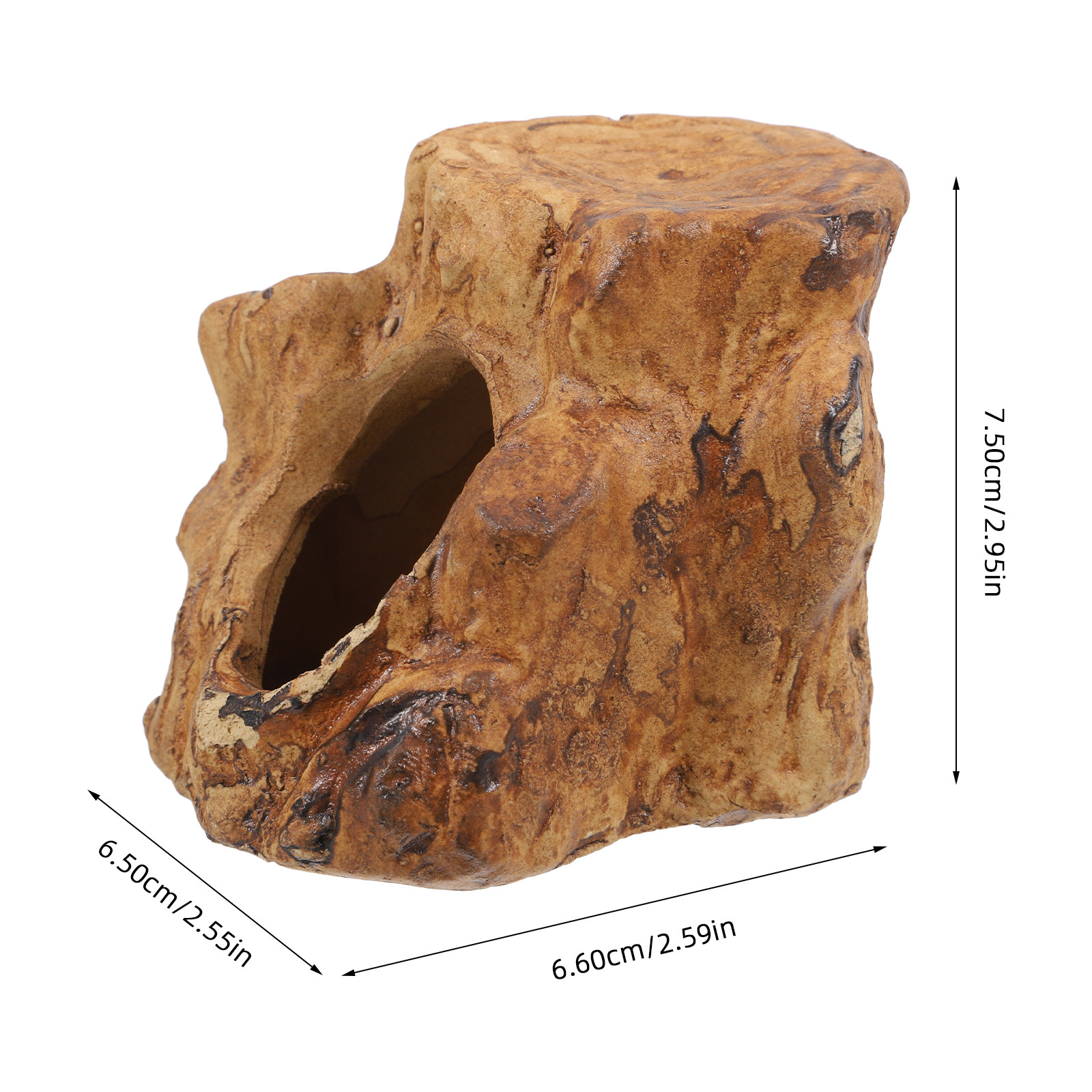 Premium Ceramic Aquarium Caves - огляд і ціна Hide Cave Ceramic