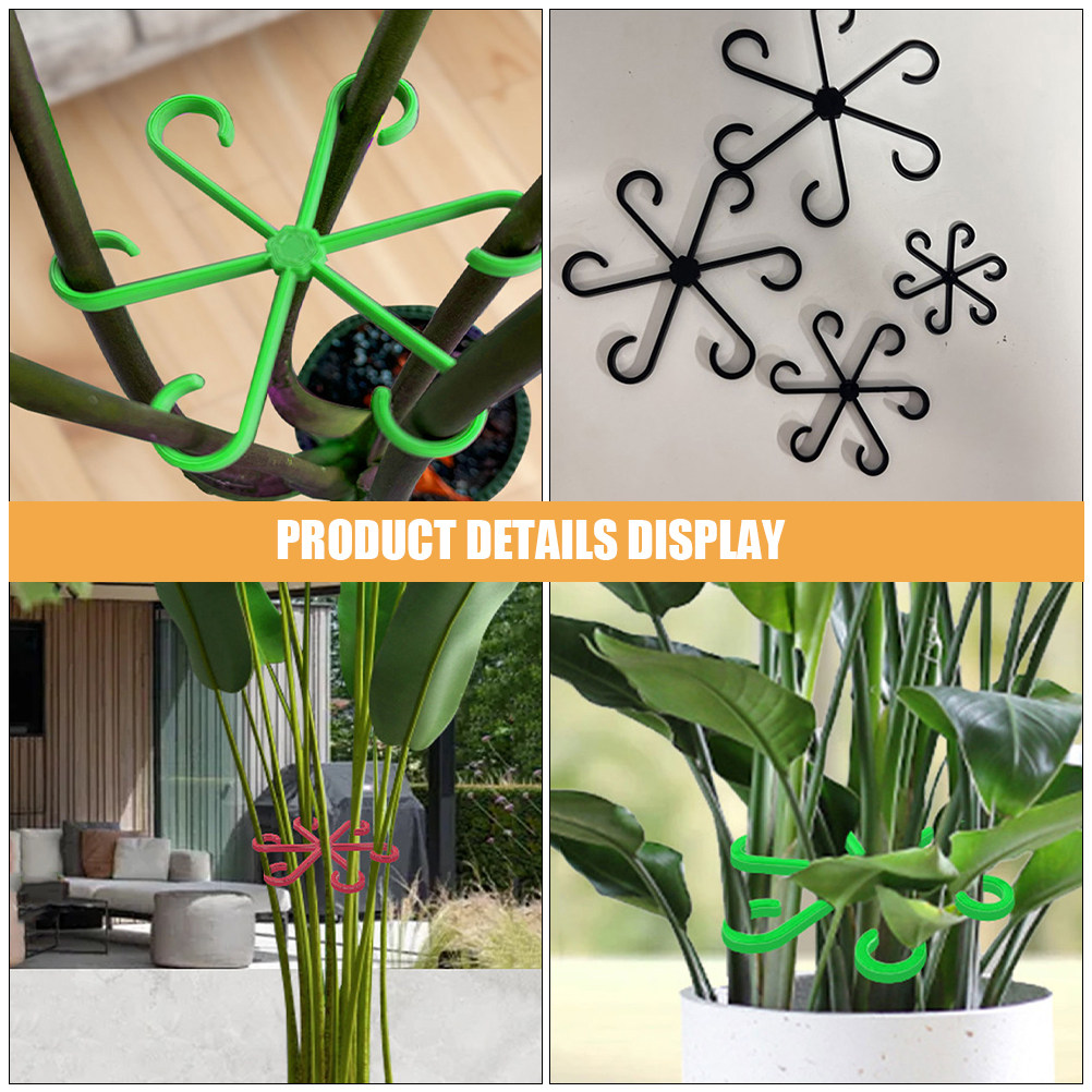 12Pcs Plant Stem Holders Plast - огляд і ціна Vine Climbing Plastic