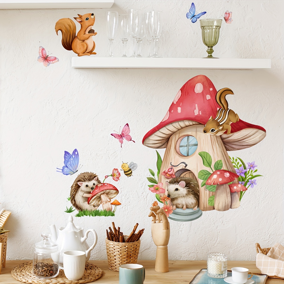 1 Piece of Universal Animal Mu - огляд і ціна Pvc Panel Background