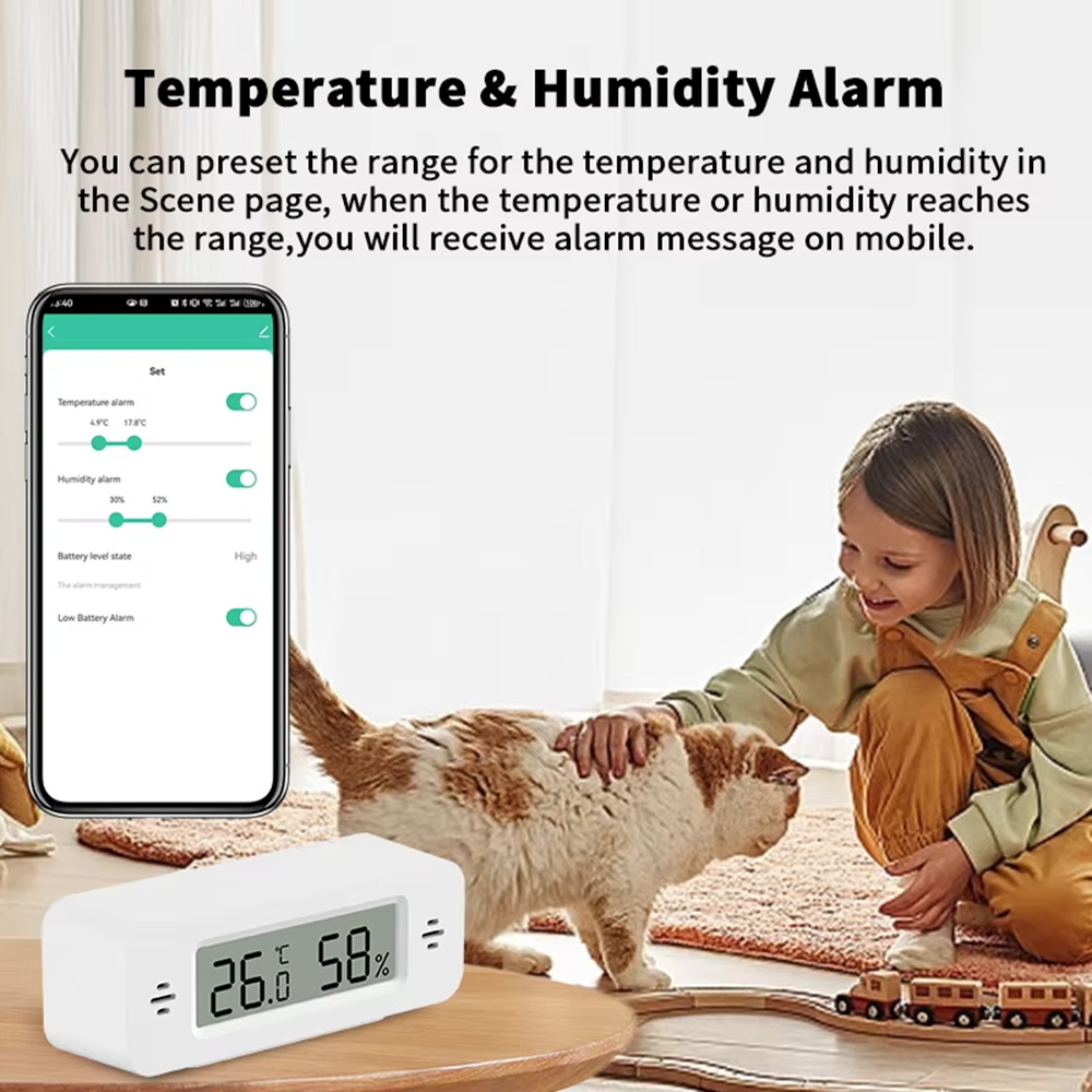 Tuya Zigbee WiFi Mini Temp & H - огляд і ціна Digital Hygrometer Probe